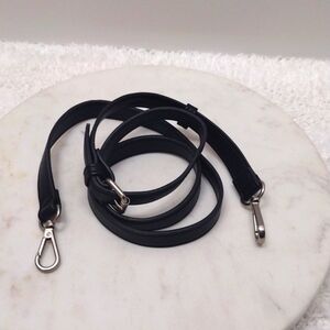 Black Purse Strap 5 Eyelets Adjustable 41 1/4"-45 1/2" Long x 3/4" Wide #299-42